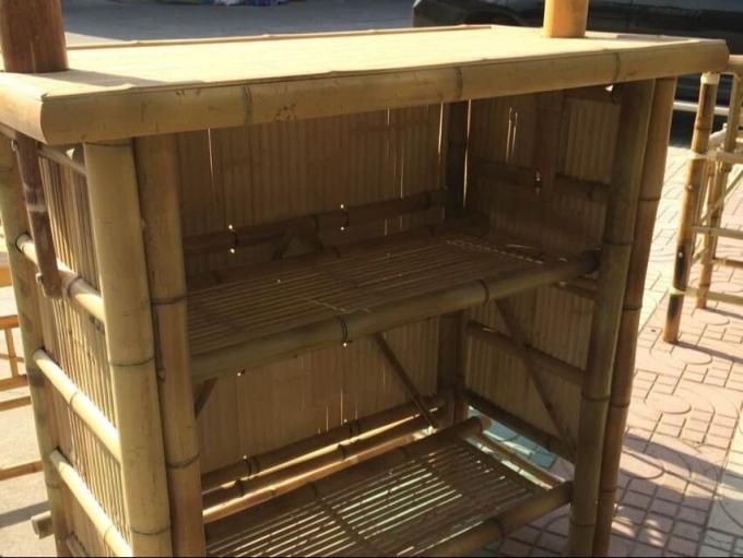 Tiki Bar Patio Outdoor Bar , Bamboo Set ,  Islander Tiki Bar 1