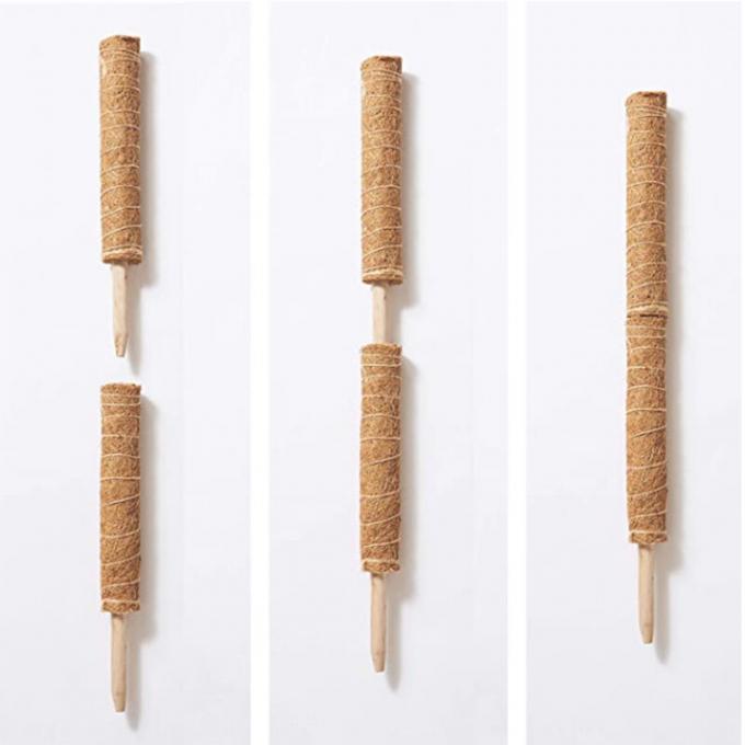Stackable Moss Pole Monstera Plant Support , Plant Stakes For  Indoor 0