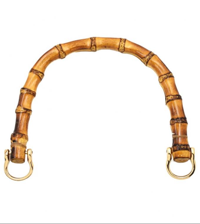 Round And Half Round Bamboo Bag Handle With Bamboo Root For Lady's Handbag 3