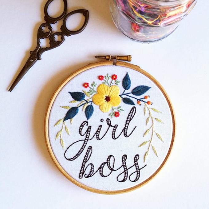 Sustainable Bamboo Craft Hoop Reusable Embroidery Frame for DIY Art 5