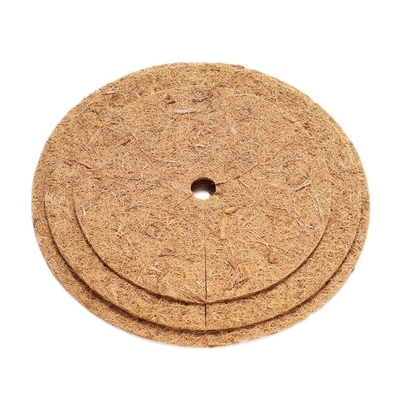 Coconut Coir Fiber Mulch Ring Tree Protector Mat for Disc Plant Cover Weed Control Mats