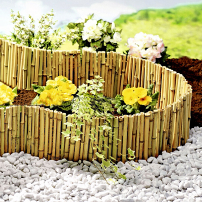 20x100cm Decorative Bamboo Fence Little Garden Decorative Border Fence