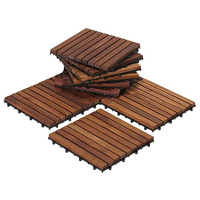 Horizontal Outdoor Bamboo Flooring Resistant Stainless Steel Hidden Fastener Clip System