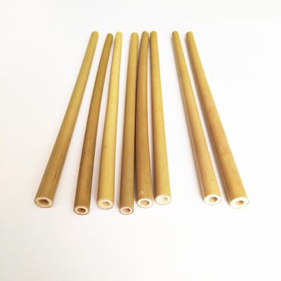Durable Disposable Bamboo Straws Straw Healthy Natural Straw Coffee Cold Drinking