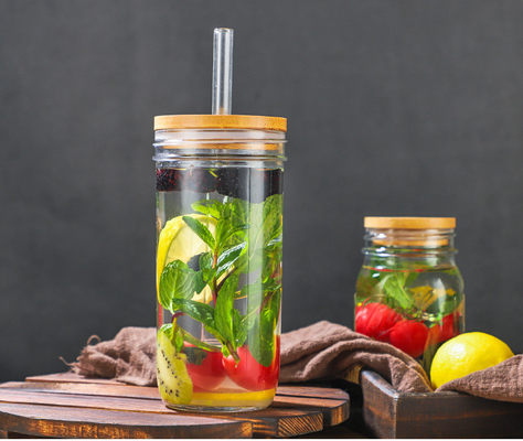 Silicon Ring Bamboo Jar Lid Storage Jar Candle Jar Bamboo Airtight Lids
