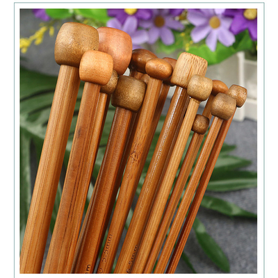 18 Sizes Set Bamboo Knitting Needles Bamboo Crochet Hooks Woven Scarf Socks