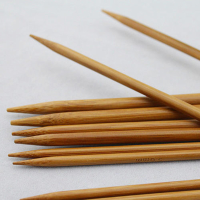 Double Point Carbonized Bamboo Circular Knitting Needles For Socks Sweater