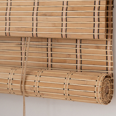 Manual Wide Bamboo Blinds Sun Proof Home Decoration Household Furniture