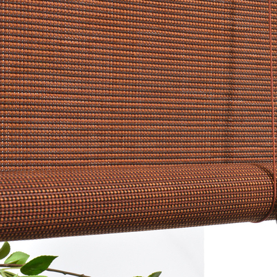 Light Filtering Handmade Bamboo Roll Up Shades Windows Bamboo Roller Curtain Protecting Privacy