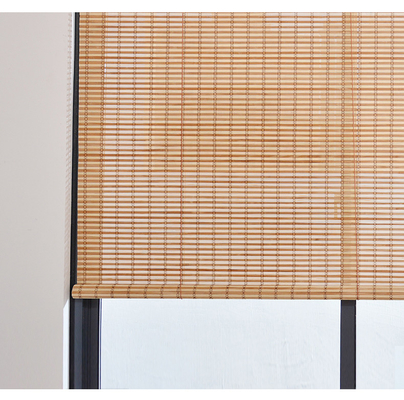 1.5m 2m Waterproof Bamboo Slat Roll Up Blinds Sun Proof Woven Roman Bamboo Blinds