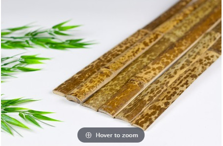 Natural Moso Bamboo Raw Material Thick Bamboo Slats For Decoration Handcraft