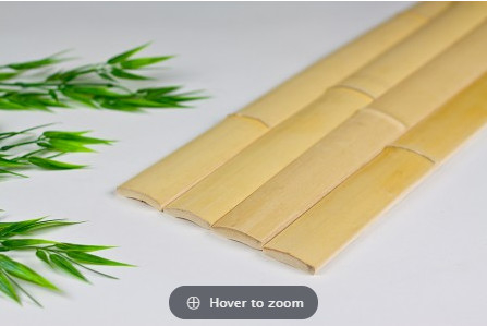 Natural Tonkin Bamboo Poles 150cm Length 3cm Diameter Bamboo Solid Canes