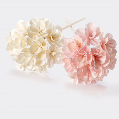 Home Fragrance Preserved Reed Diffuse Dried Sola Flower Reed Diffuser with Cotton Wick