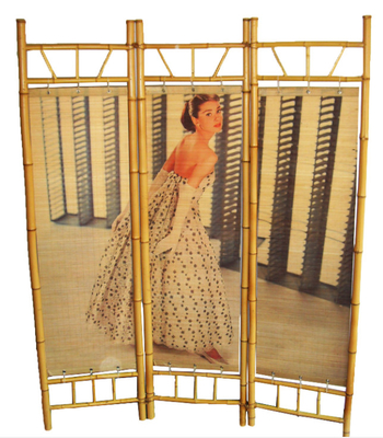Room Dividers Movable Bamboo Screen For Home Decoration Folding Partition Privacy