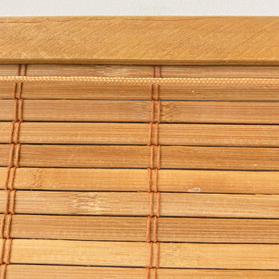 Natural Bamboo Roll Up Window Blind Roman Shade Home Decoration Sun Shutter