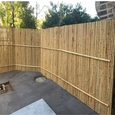 Home Rolled Bamboo Screen Fencing Backyard Garden Decorative Bamboo Paneling