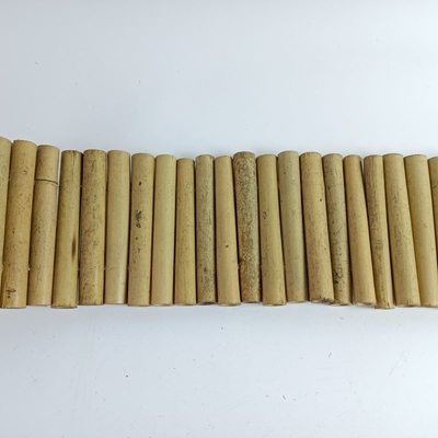 20x100cm Cane Bamboo Edging Border Fence For Small Garden Balcony Decorative