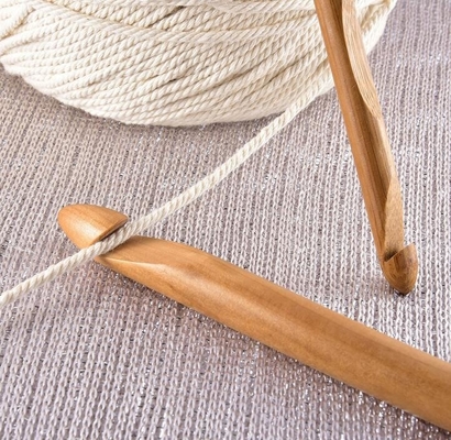 Weave Yarn Craft Bamboo Circular Knitting Needles Carbonized Bamboo Handle Crochet Hooks
