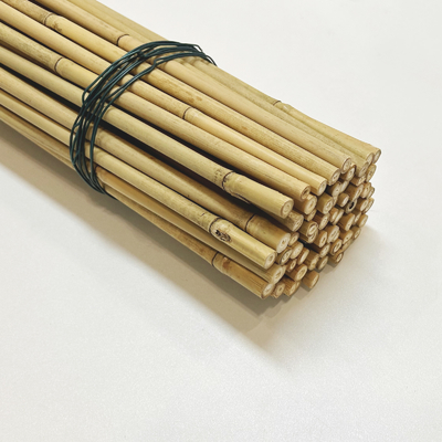 Customized Natural Bamboo Raw Material Bamboo Stakes 40cm 60cm 90cm Length 6mm Diameter