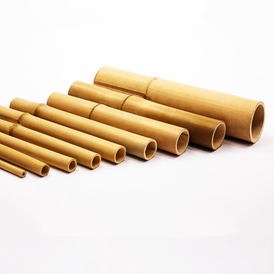 Eco Friendly Natural Bamboo Stakes Poles Cannes 16cm Dia With Different Size