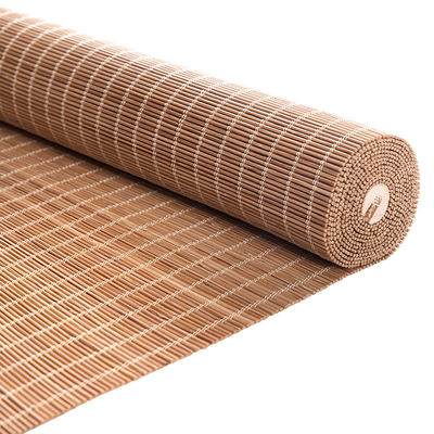 Natural Bamboo Raw Material French Windows Bamboo Roller Blinds Sun Proof