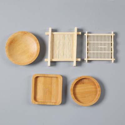 Custom Bamboo Raw Material Bamboo Lids with Silicone Seal Ring for Glass Mason Jars