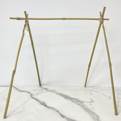 Garden Furniture Natural Bamboo Stakes Raw Bamboo Poles 40cm To 500cm Height
