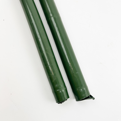 Plastic Coated Natural Raw Bamboo Poles For Tomatoes Trees Plant Stakes Supports
