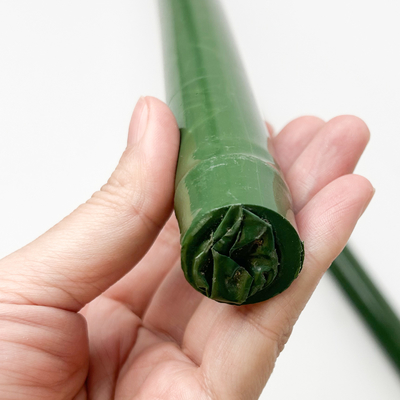 Plastic Coated Natural Raw Bamboo Poles For Tomatoes Trees Plant Stakes Supports