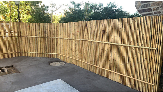 Eco Friendly Garden Border Fence 180cm 240cm Bamboo Fence Panels Garden Border