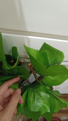 Decorative Plastic Green Plant Mat Panel Artificial Leaves Fence For Outdoor