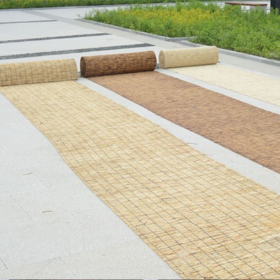 Light Weight Decorative Rolled Reed Fence Eco Friendly Natural Panels Roller For Yard