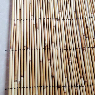 Light Weight Decorative Rolled Reed Fence Eco Friendly Natural Panels Roller For Yard