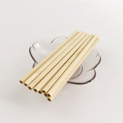 Eco Friendly Bamboo Straws Bamboo Reusable Straws For Cafe Bar Restaurant Drinking
