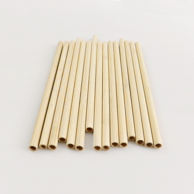 Eco Friendly Bamboo Straws Bamboo Reusable Straws For Cafe Bar Restaurant Drinking