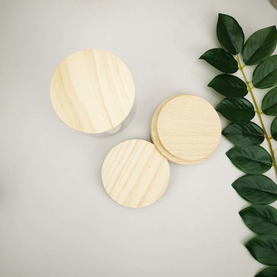 Mildewproof Custom Wood Lids Cereals Biscuits Storage Jars Home Kitchen Use