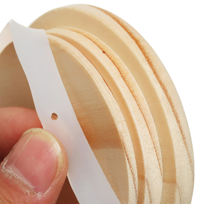 Perfume Candle Bottle Lid Bamboo Jar Lid Laser Logo For Glass Plastic Cups