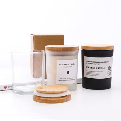 Kitchen Storage Jars Round Square Bamboo Jar Lid With Silicon Ring Airtight