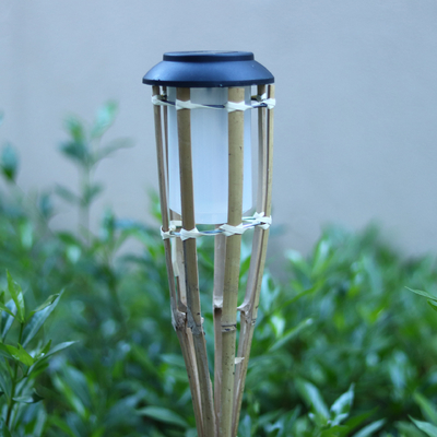 180cm Natural Bamboo Handmade Torch Bamboo Tiki Torches For Garden Lighting Luau Party