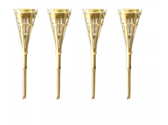 115cm Bamboo Garden Tiki Torch Hand Woven Bamboo Party Torches