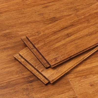 Coffee Color Solid Natural Bamboo Flooring For Decking Park Home Furniture