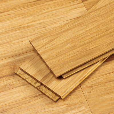 15mm Smooth Surface Solid Bamboo Flooring Natural Wooden Flooring