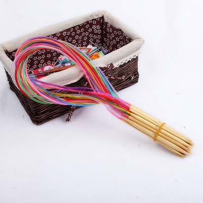 3.5mm Durable Handmade Wooden Crochet Hooks Bamboo Knitting Needle