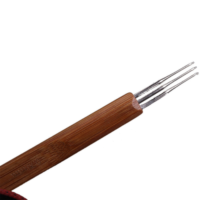 Set Bamboo Knitting Needle Crochet Hook Light Double Pointed Bamboo Knit
