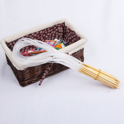 Pet Clothes Bamboo Circular Knitting Needles Transparent Tube