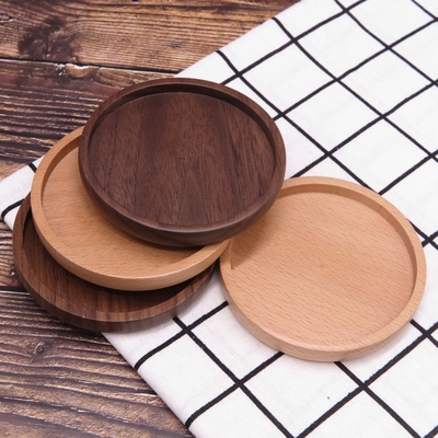 Bamboo Wooden 9cm Square Drink Coasters Blank Coffee Cup Drinking Coasters