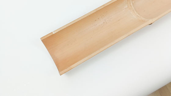 Natural Tonkin Painting Bamboo Slats 150cm Length 3cm Diameter Solid Canes