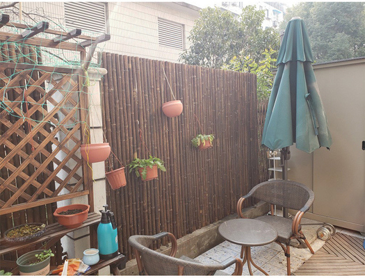 Reusable Rolled Bamboo Privacy Screen