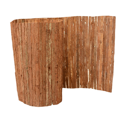 Eco-friendly Outdoor Bark Fence Bark Screening Garden Fence Screening Movable Fence