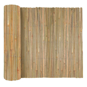 Natural Bamboo Slat Screening Eco-Friendly Privacy Slat Fence Bamboo Screen Panel Roll for Balcony